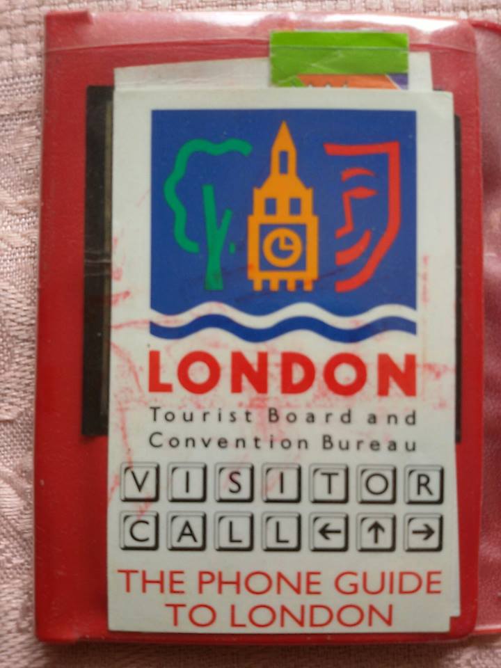 La mia prima travel card a Londra nel 1992